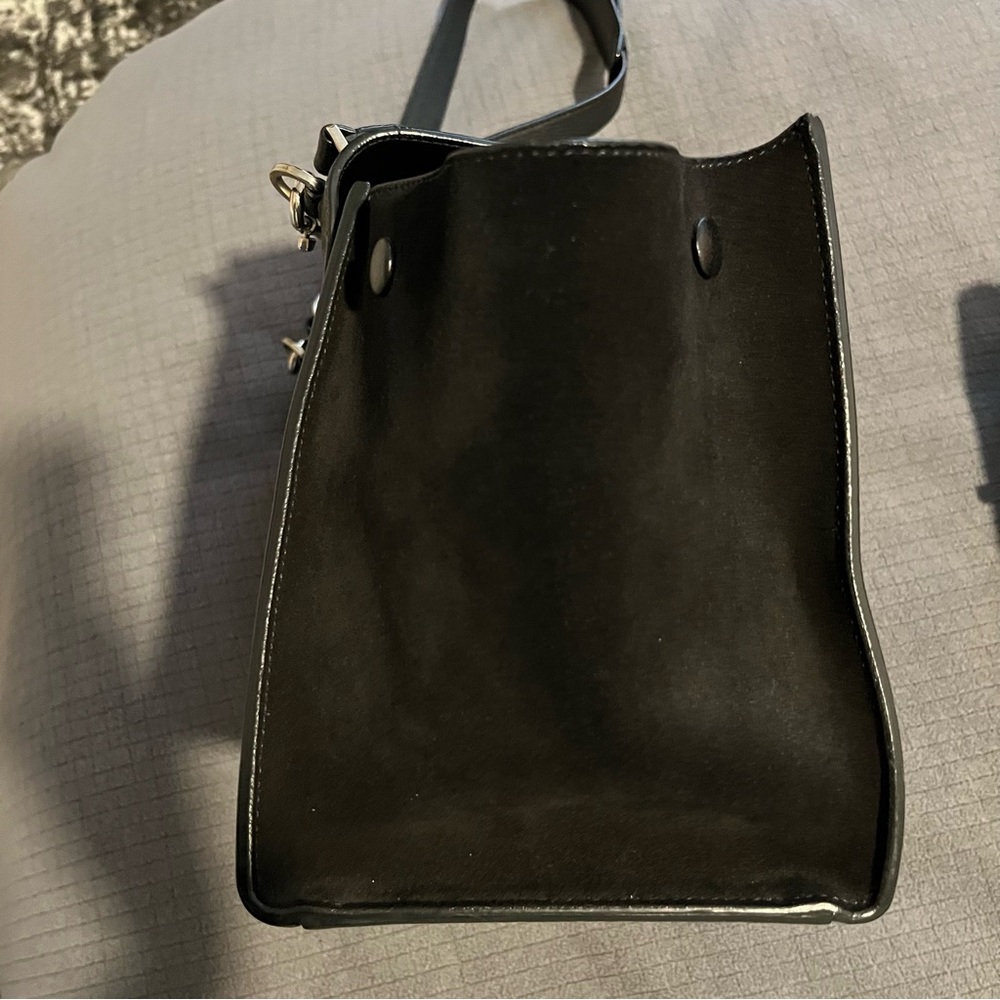 Authentic Céline Trapeze Bag; Small Black - Picture 11 of 13